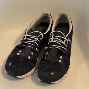 Cloud 6 Sneakers in Midnight & White